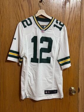 NFL Green Bay packers Aaron Rogers Black On Field Label sz small jersey